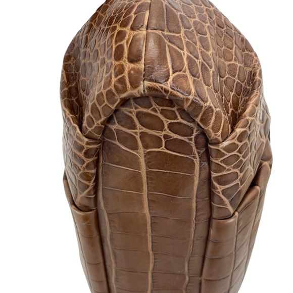 Coach Exotic Madison Satchel Purse Brown - Picture 13 of 16